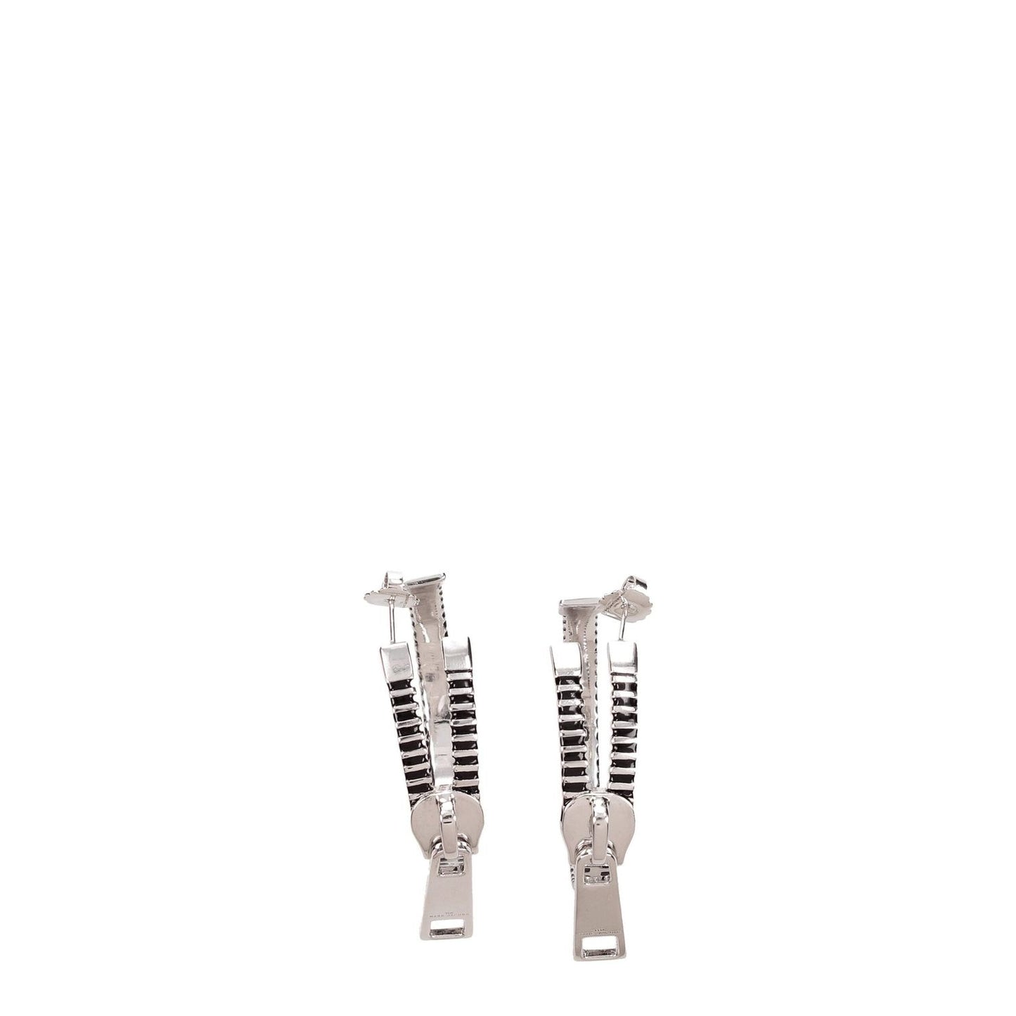 Marc Jacobs Gray Silver Earrings MA8547195355401BT