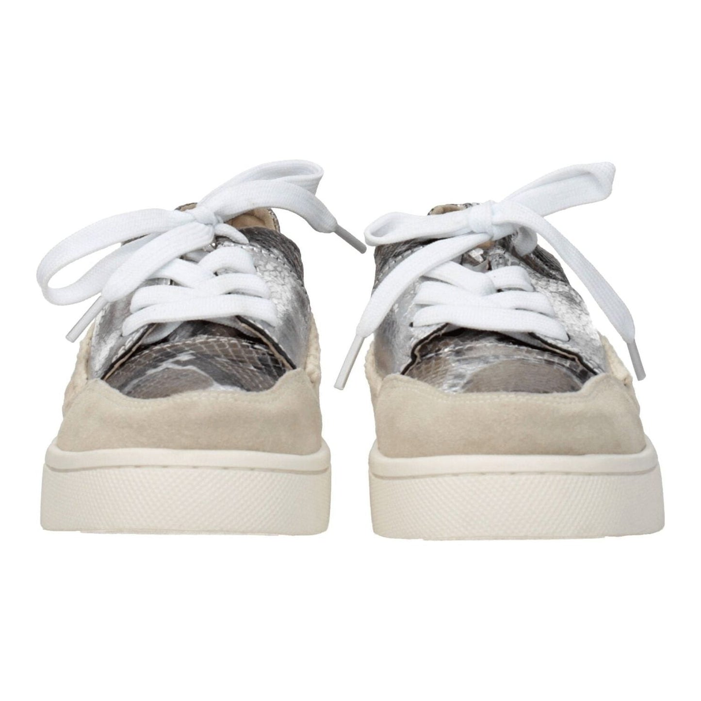 Mou Gray Leather Low Tops MO-8547244966153-EU36/US6