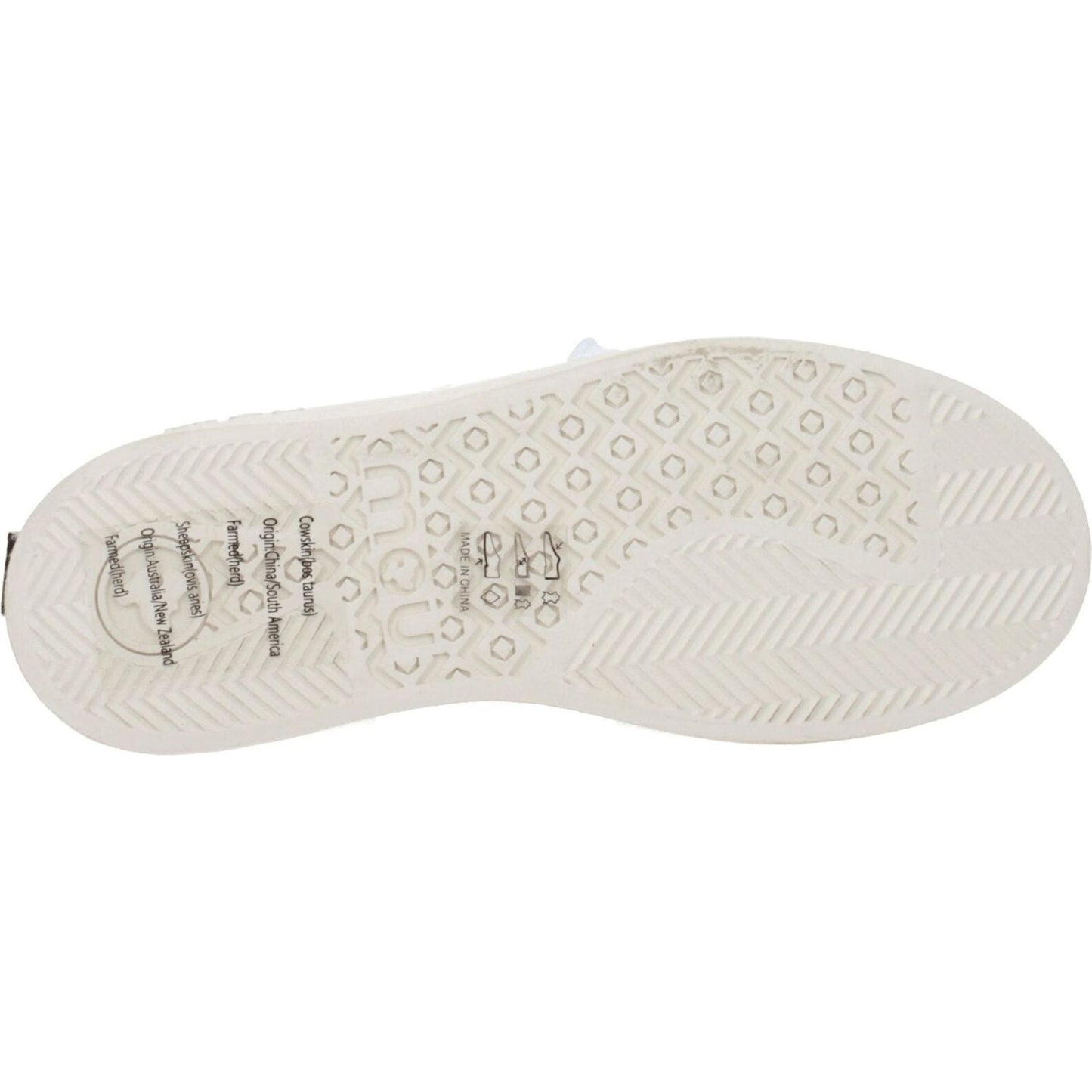 Mou Gray Leather Low Tops MO-8547244966153-EU36/US6