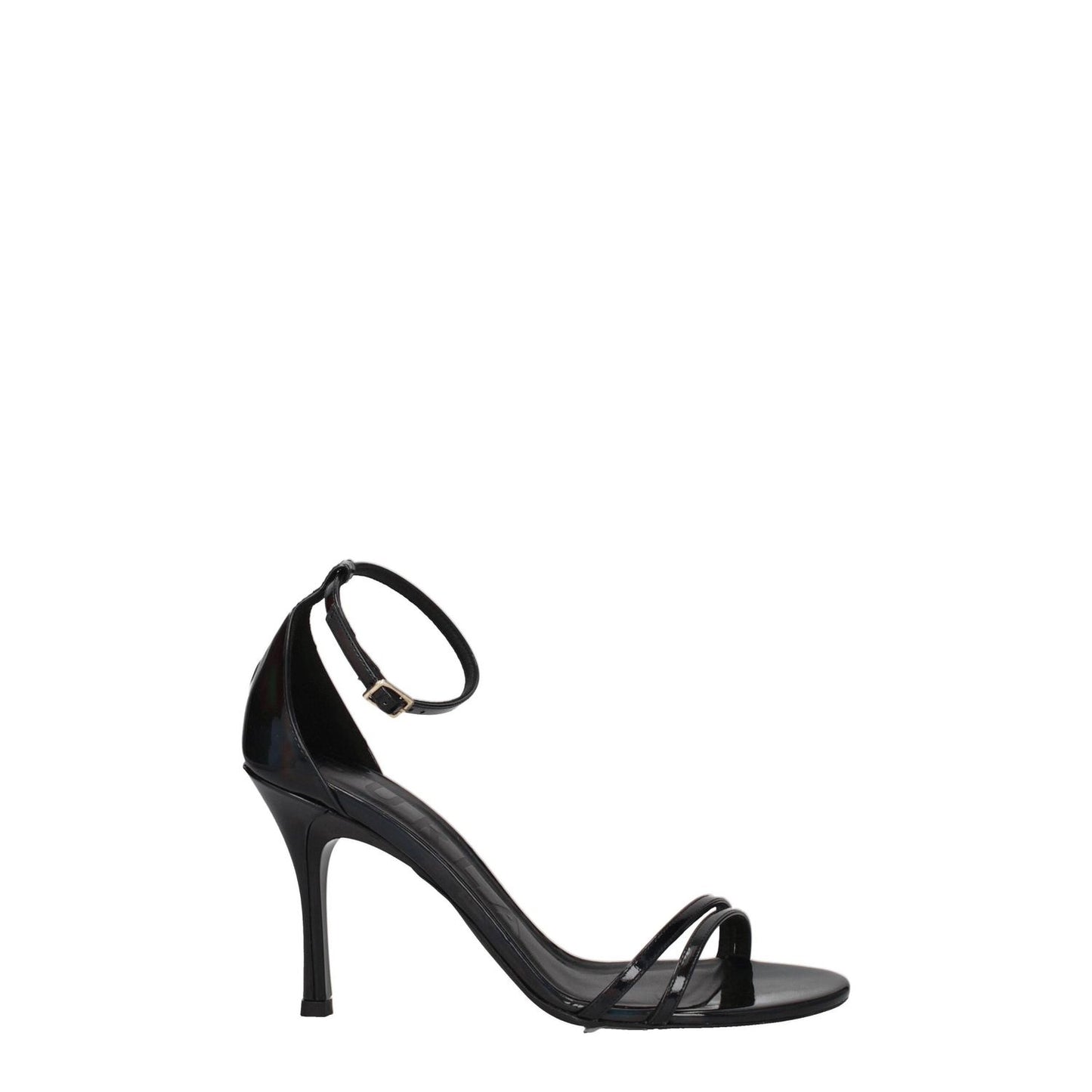 Furla Black Leather Stiletto Heels Sandals FU-8547253190921-EU39/US9