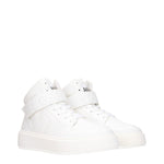 Ganni White Leather High Tops GA-8547287925001-EU37/US7