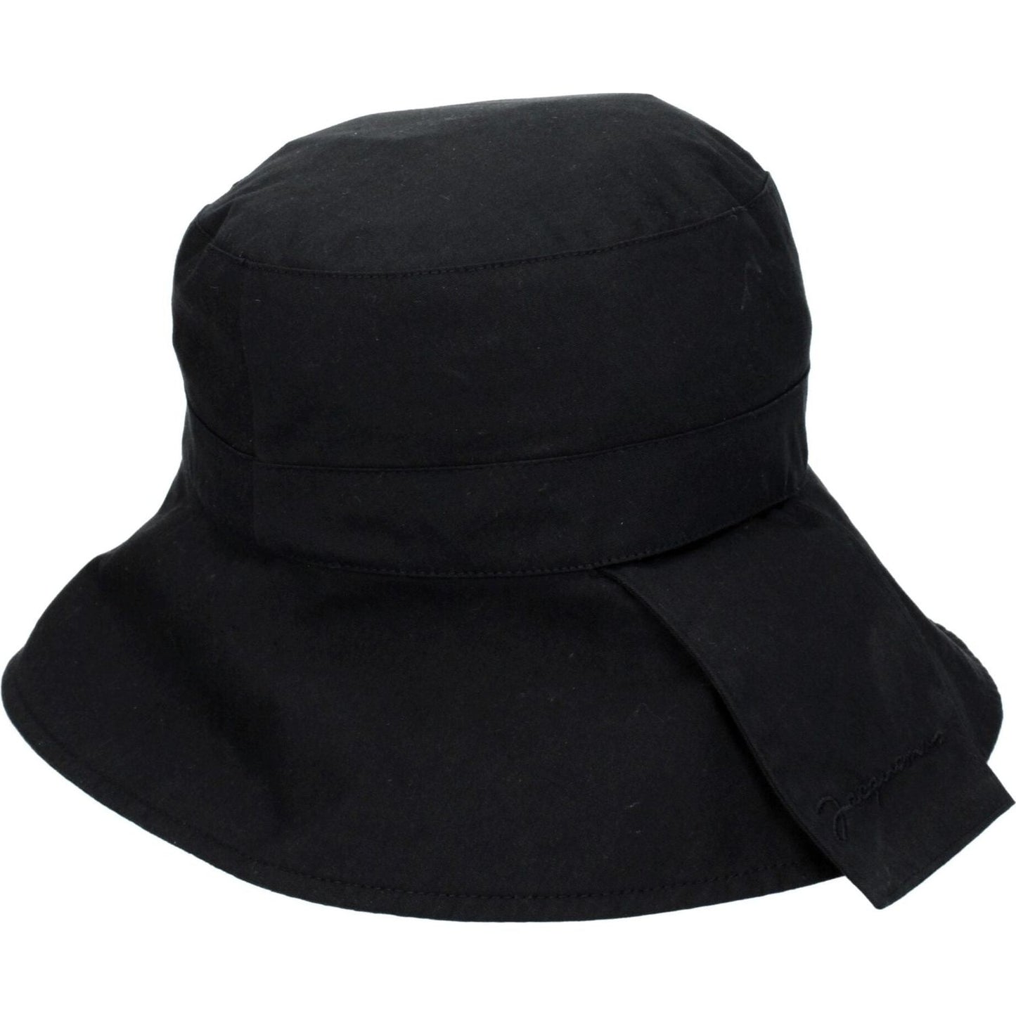 Jacquemus Black Cotton Bucket Hats JA-8547329573129-58 CM|M
