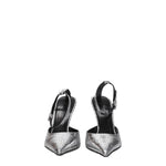 BY FAR Gray Leather High Heel Pumps BY-8547360833801-EU36/US6
