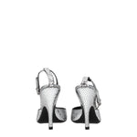 BY FAR Gray Leather High Heel Pumps BY-8547360833801-EU36/US6