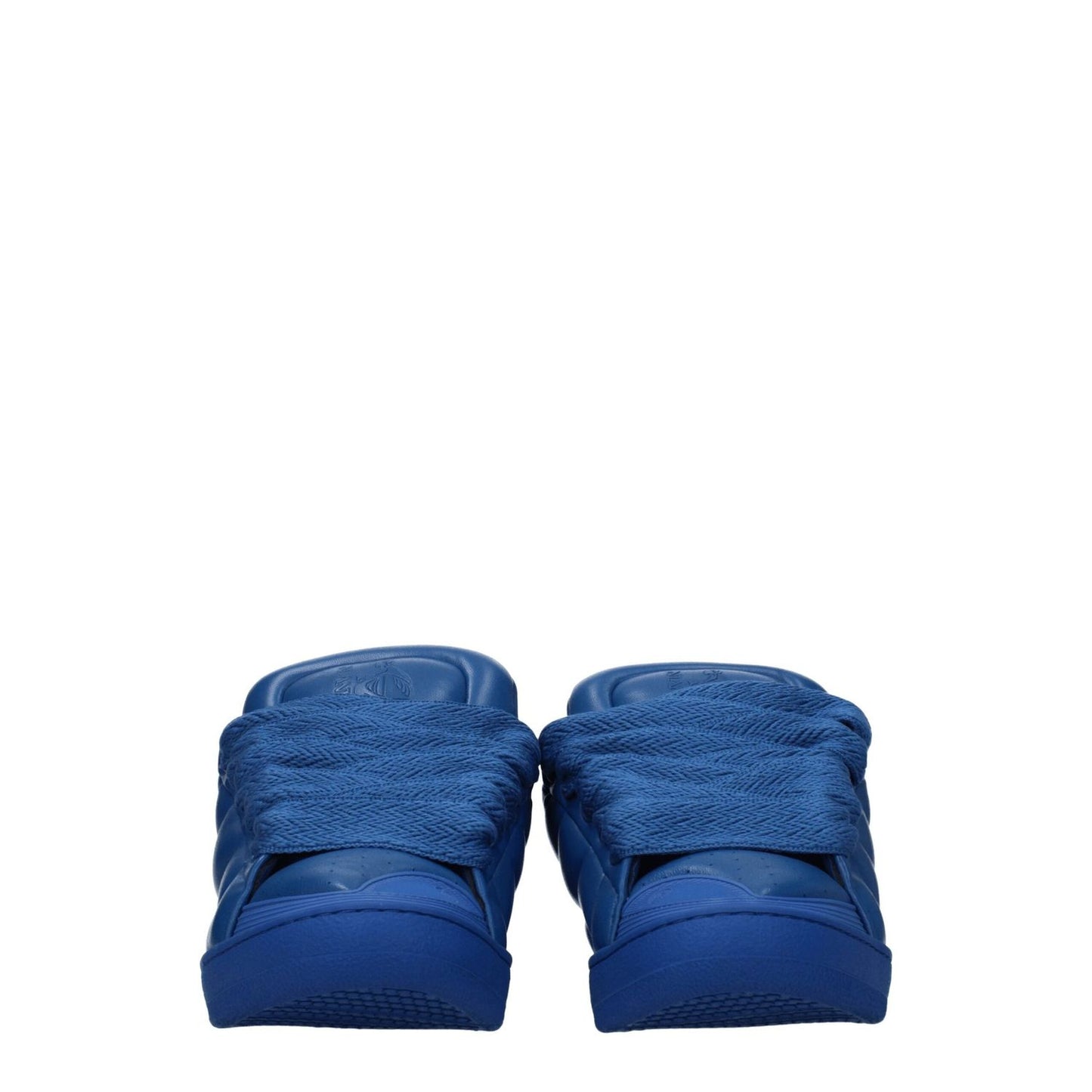 Lanvin Blue Leather Low Tops LA-8547456811273-EU41/US8