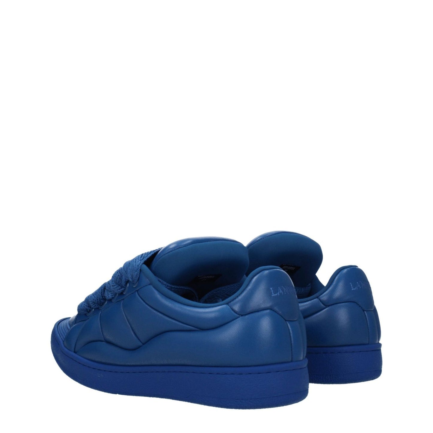 Lanvin Blue Leather Low Tops LA-8547456811273-EU41/US8