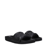 Ambush Black Leather Slippers Sandals AM-8586637246729-EU40/US7