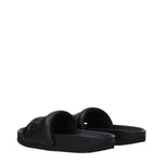 Ambush Black Leather Slippers Sandals AM-8586637246729-EU40/US7