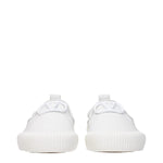 Valentino Garavani White Leather Slip-On Loafers VA-9291022401801-EU39.5/US6.5