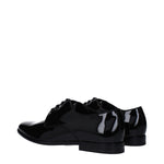 Dolce & Gabbana Black Leather Oxfords And Derbies DO-9489336795401-EU41.5/US8.5
