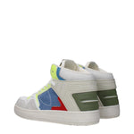 Philippe Model White Fabric High Tops PH-15084715475209-EU40/US7