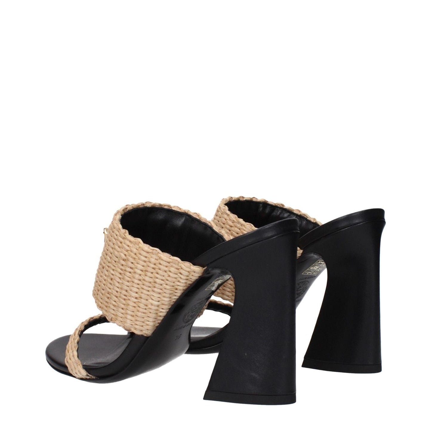 Versace Beige Raffia Platforms VE-15201409827081-EU36/US6