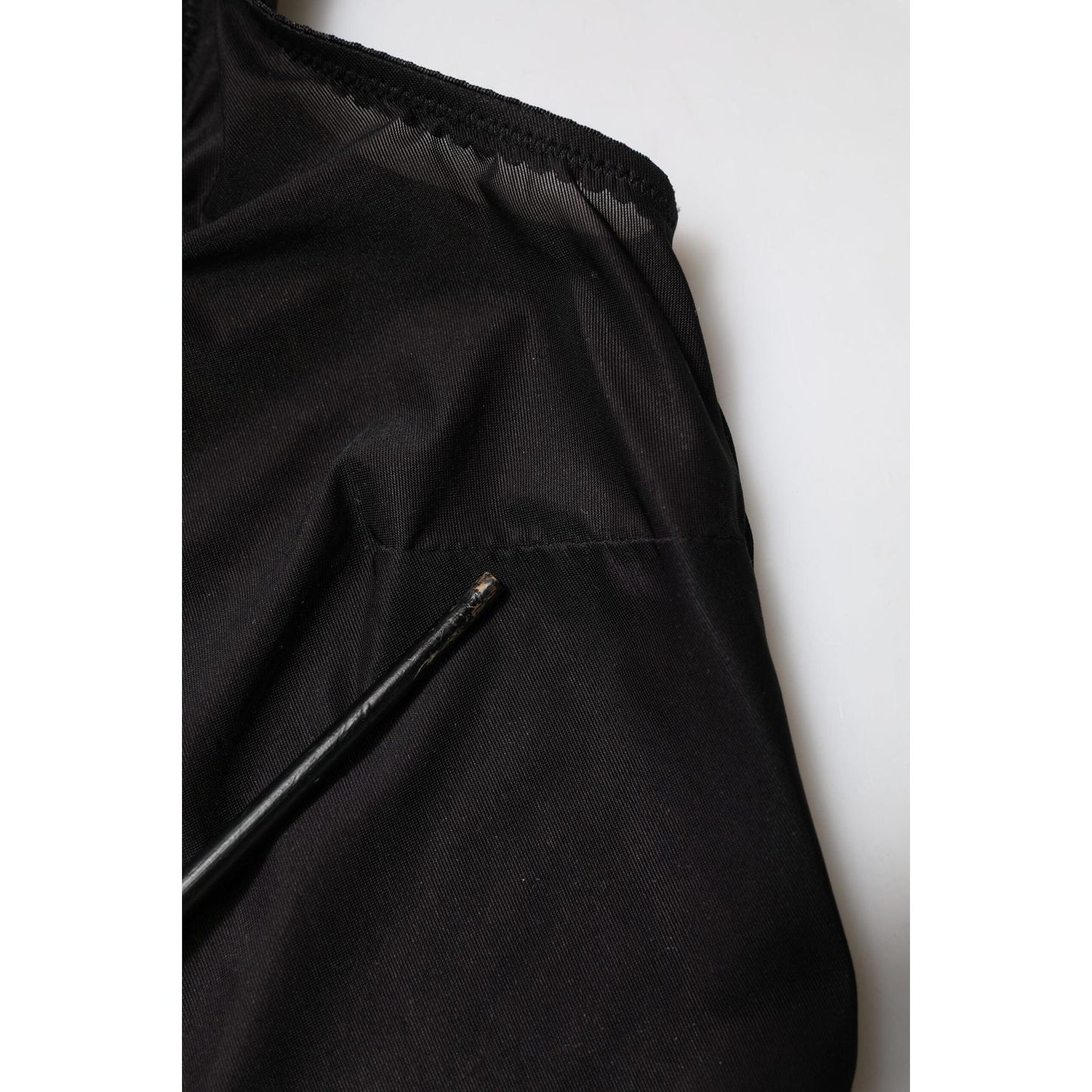 Dolce & Gabbana Black Nylon Sleeveless Round Neck Tank Top TSH90637-40