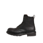 Dolce & Gabbana Dark Brown Leather Lace Up Mid Calf Boots Shoes MV5865-45