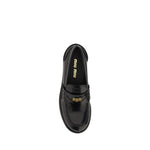 Miu Miu Penny Loafers MI-5D773DF020ULXF0002-EU38.5/US8.5