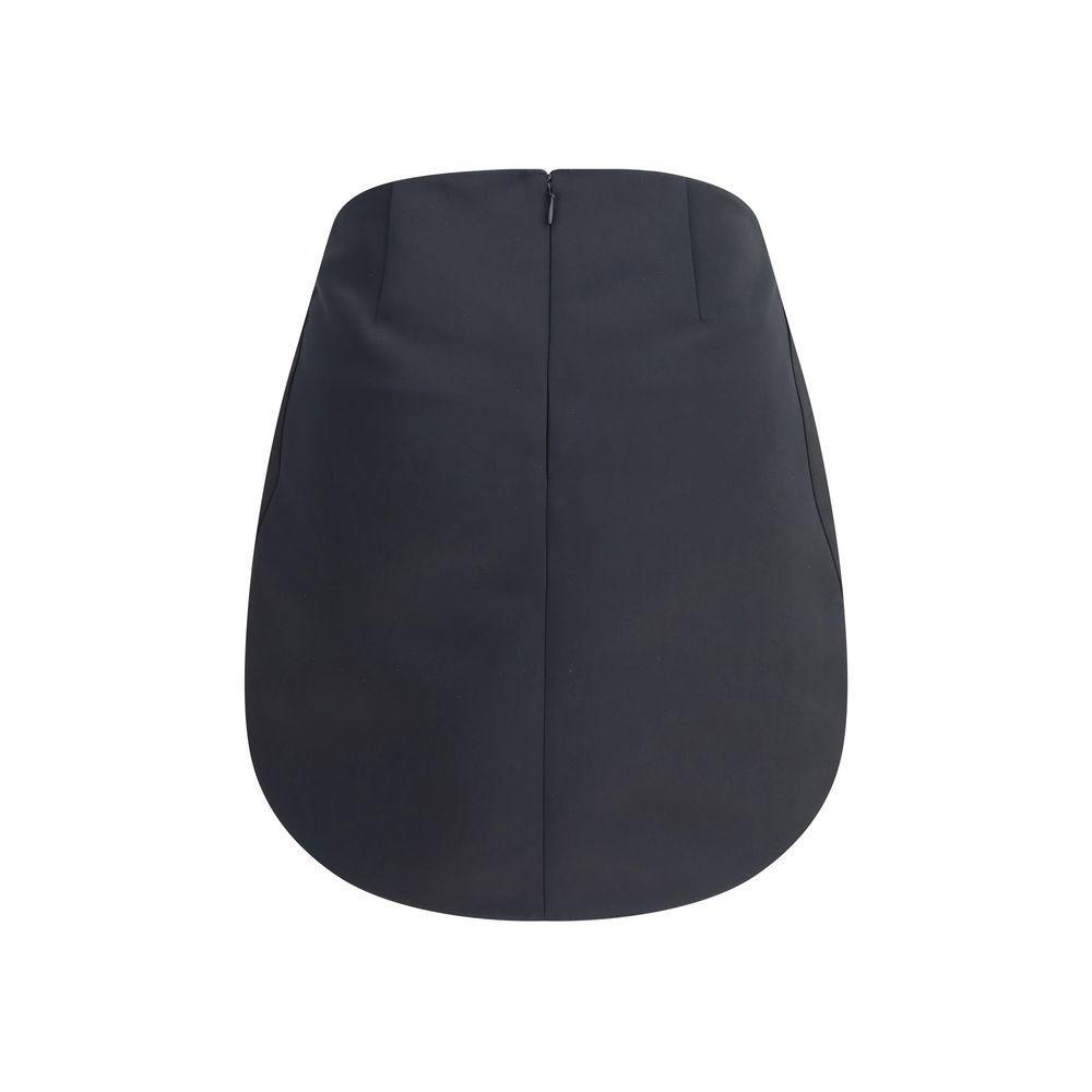 Courrèges Satin Miniskirt CO-325CJU283PL01629999-IT36 | XS