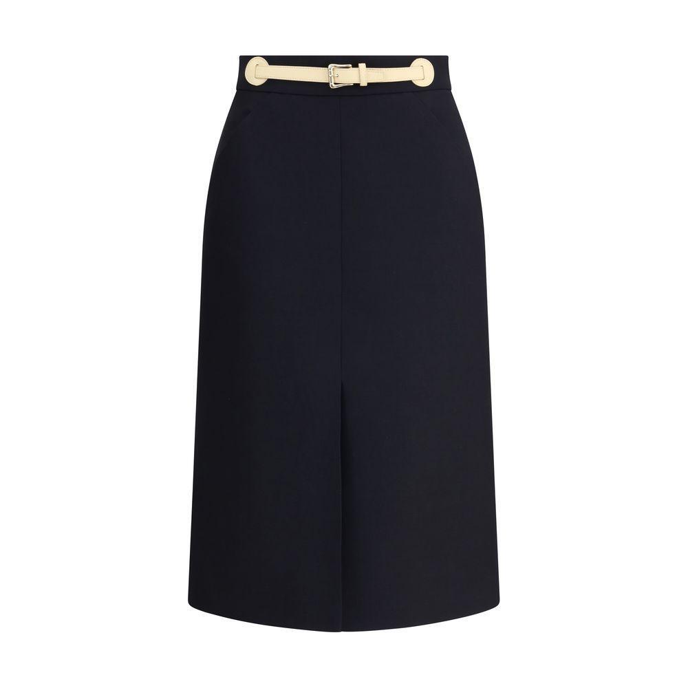 Valentino Belted midi Skirt VA-7B3RADM51CFTB1-IT42 | L