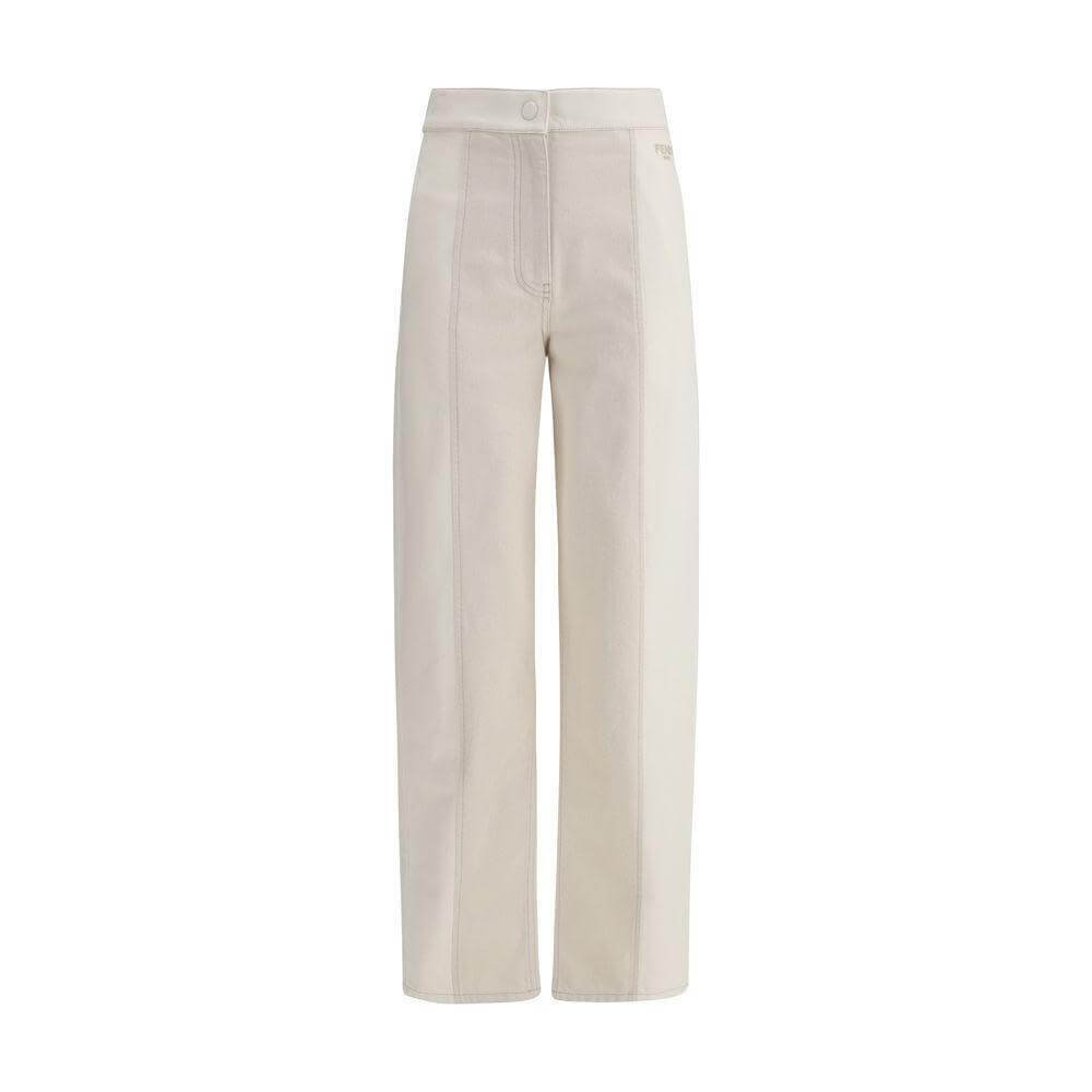 Fendi Cotton Pants FE-FLP852AT20F08QQ-IT38 | S