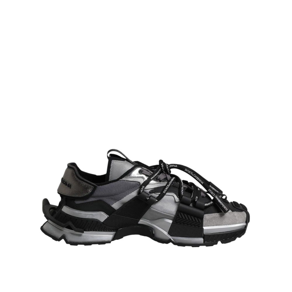 Dolce & Gabbana Multicolor Panelled Space Sneakers Shoes MV7697-40