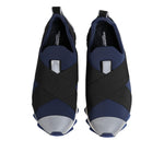 Dolce & Gabbana Blue Black Slip On Low Top Men Sneakers Shoes MV7729-39