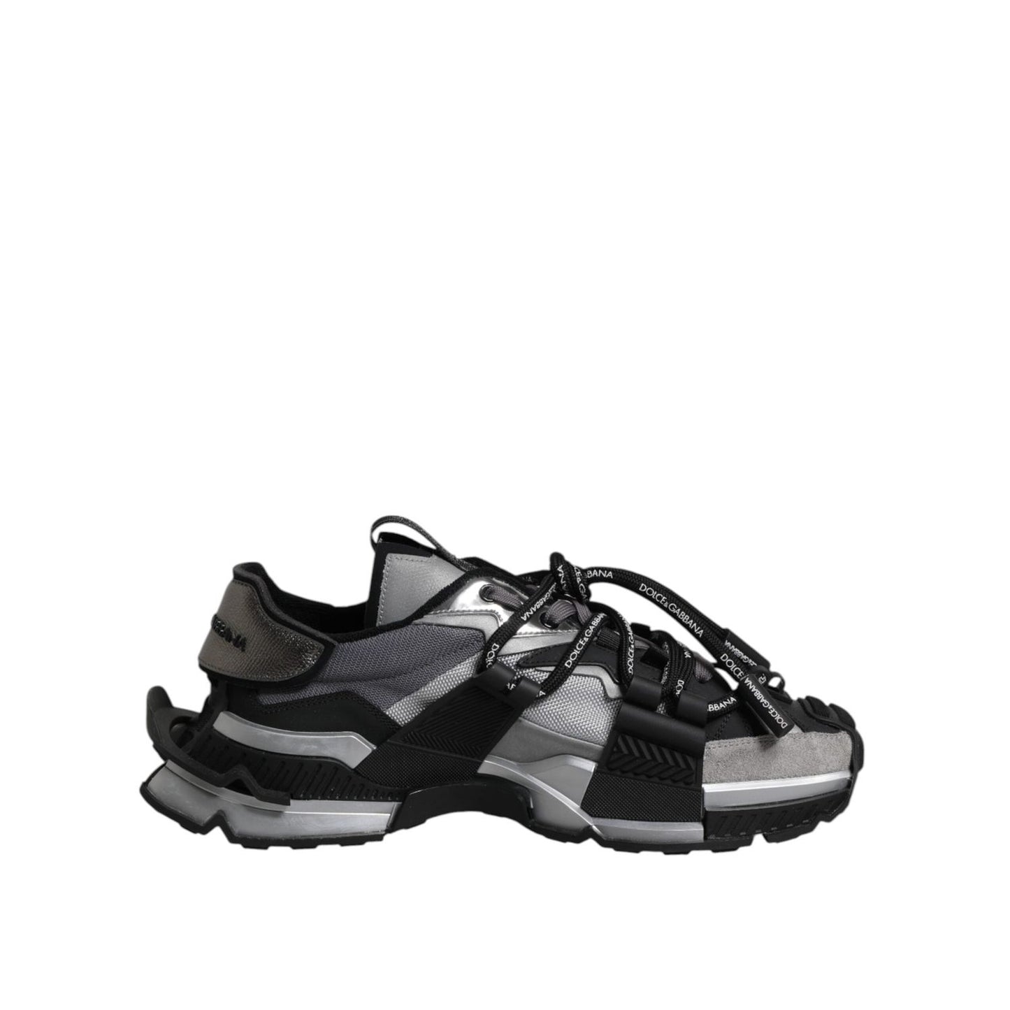 Dolce & Gabbana Multicolor Panelled Space Sneakers Shoes MV7742-40