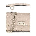 Valentino Garavani Small Leather Rockstud Spike Handbag