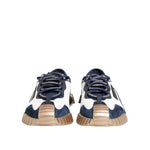 Dolce & Gabbana Blue White Low Top NS1 Men Sneakers Shoes MV7756-43.5