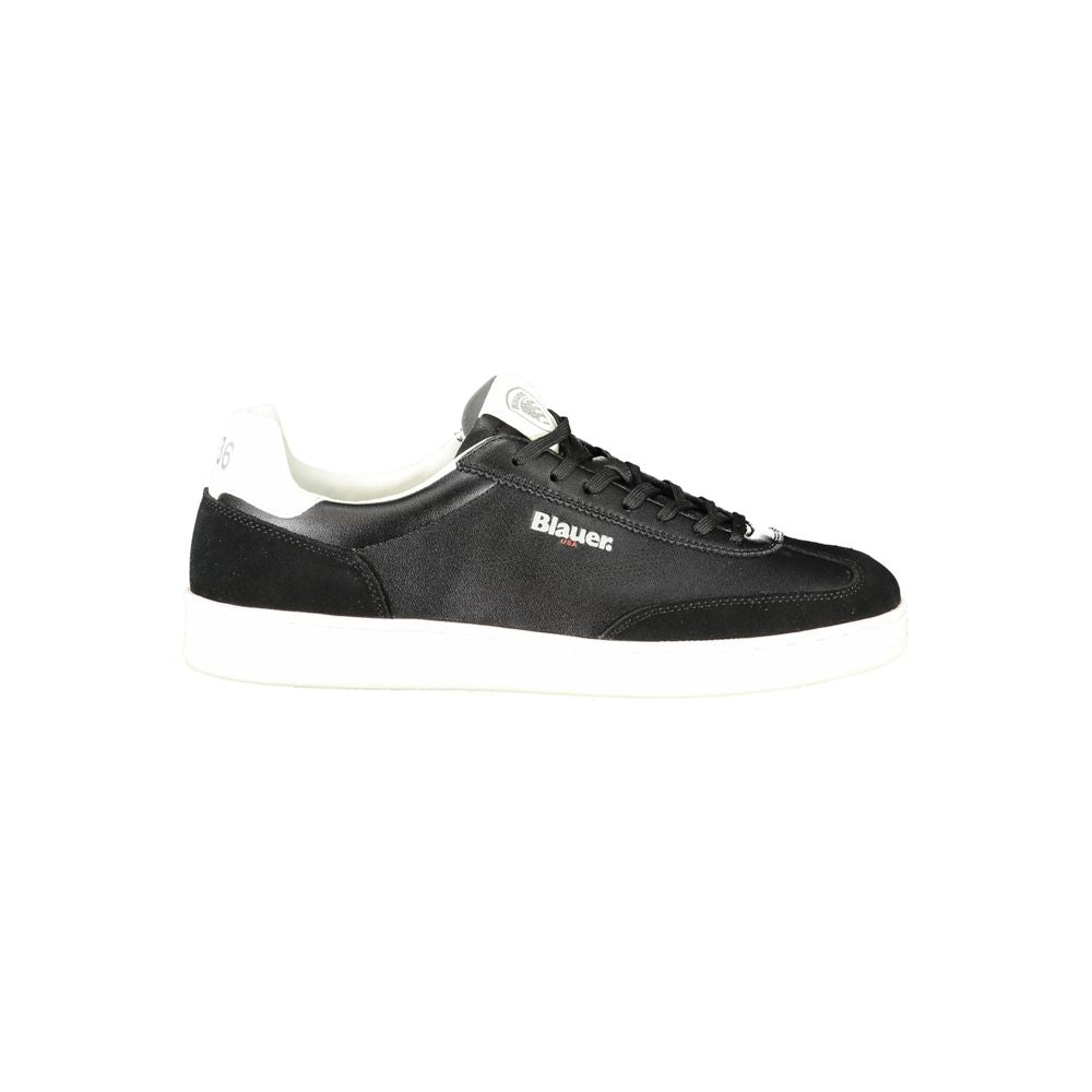 Blauer Black Leather Men Sneaker BL-39245-EU41/US8