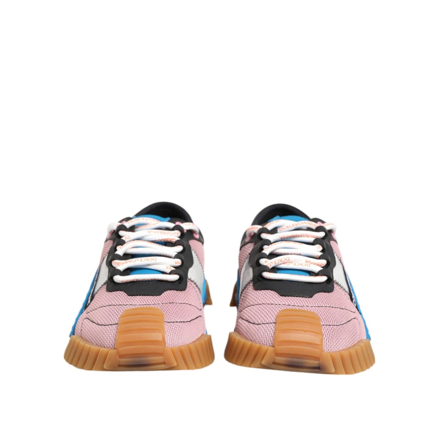Dolce & Gabbana Multicolor Low Top NS1 Men Sneakers Shoes MV7834-39.5