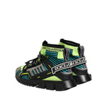 Dolce & Gabbana Multicolor Sorrento Socks Men Sneakers Shoes MV7298-44