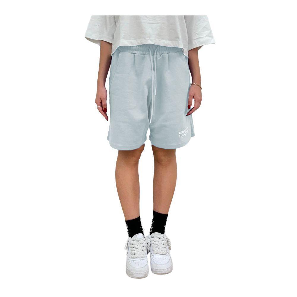 Comme Des Fuckdown Gray Cotton Short CO-15811-XS