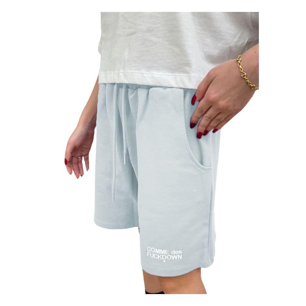 Comme Des Fuckdown Gray Cotton Short CO-15811-XS