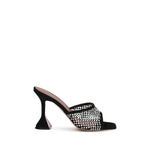 Amina Muaddi Lupita Crystal Sandals AM-14S363775LUPBLACKWHITE-EU36/US6