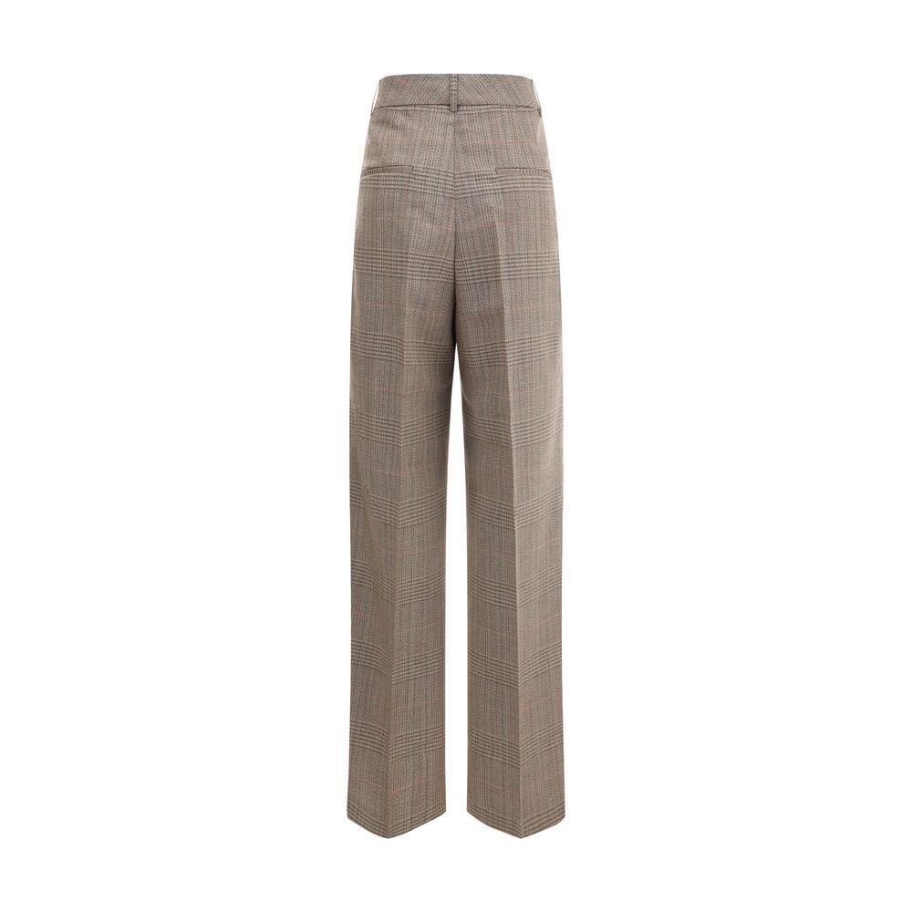 Rohe Prince of wales Wide leg Pants RO-41630080280-34