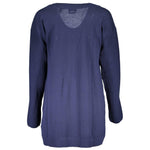 Gant Blue Wool Sweater GA-6622-XS