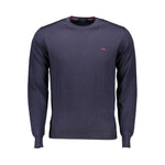 Harmont & Blaine Blue Wool Sweater