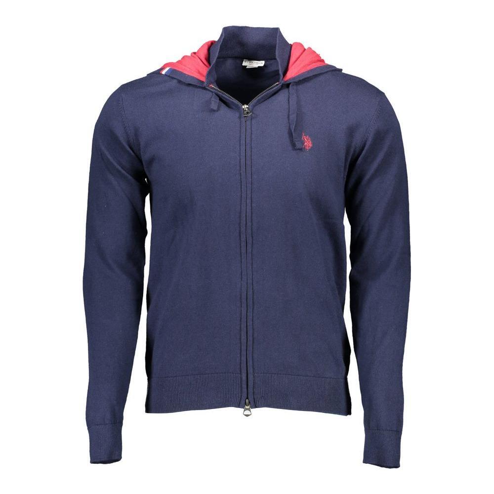 U.S. POLO ASSN. Blue Cotton Sweater US-9811-XXL