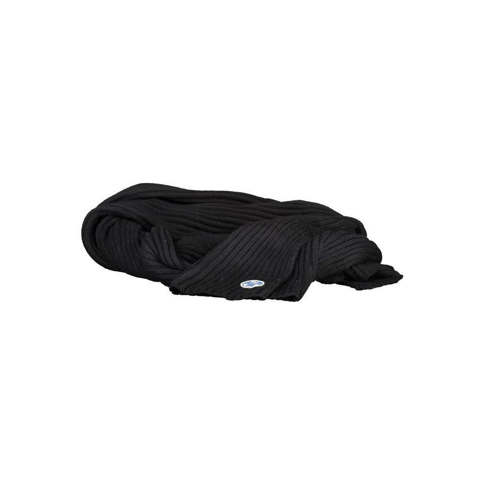North Sails Black Cotton Scarf NO-16323