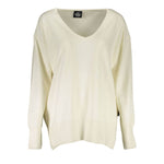 North Sails White Wool Sweater