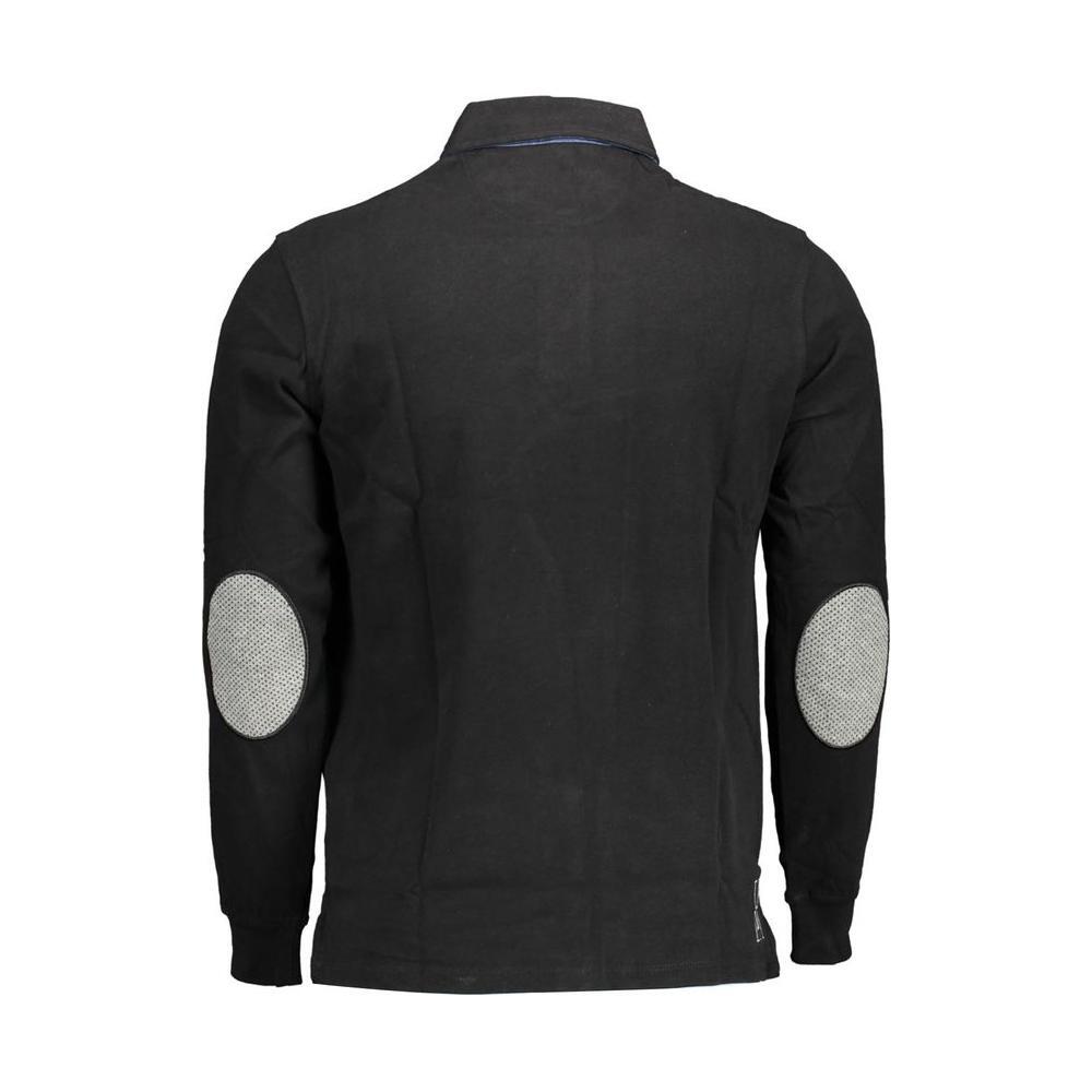 U.S. POLO ASSN. Black Cotton Polo Shirt US-16925-L
