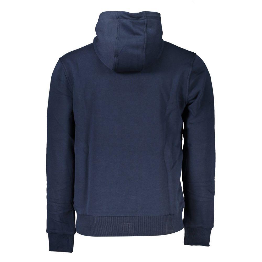 Cavalli Class Blue Cotton Sweater