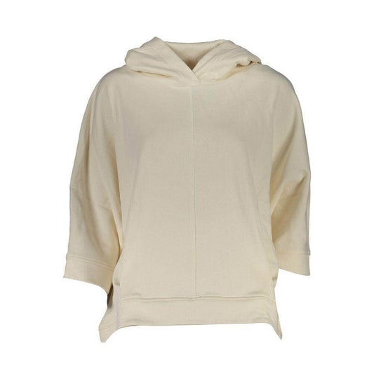 North Sails White Cotton Women's Hooded Sweater