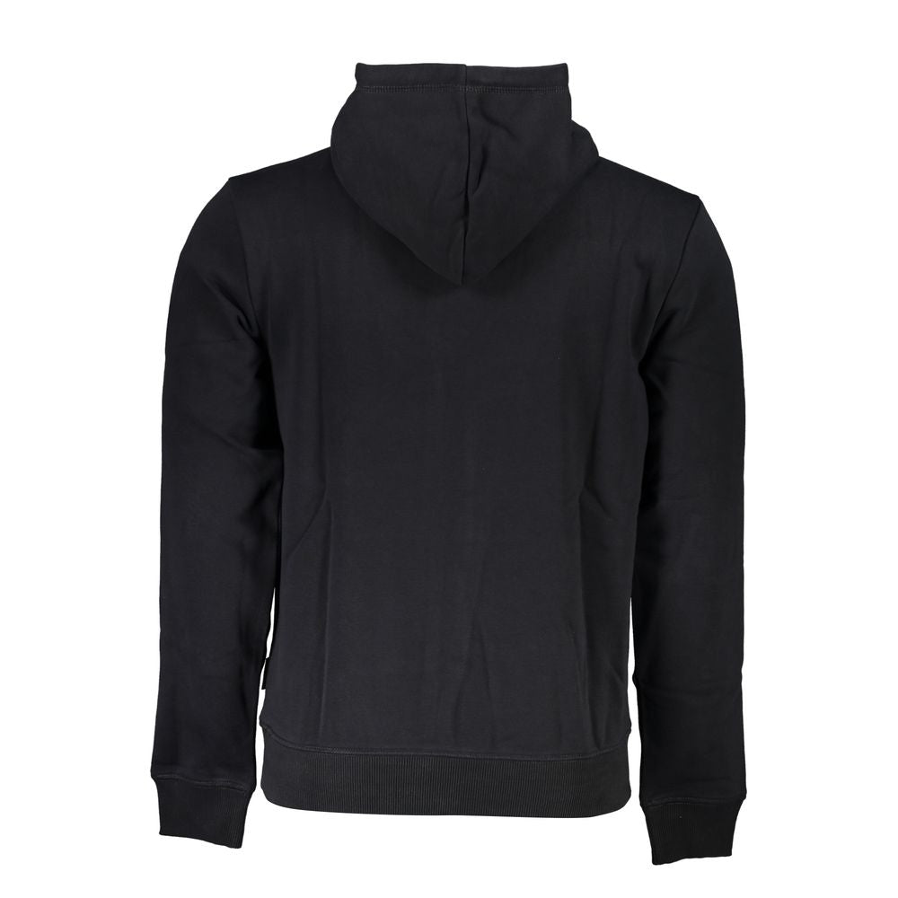Napapijri Black Cotton Sweater NA-25269-XS