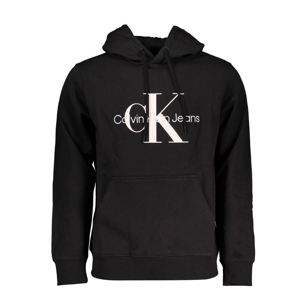 Calvin Klein Black Cotton Sweater CA-26203-XXL