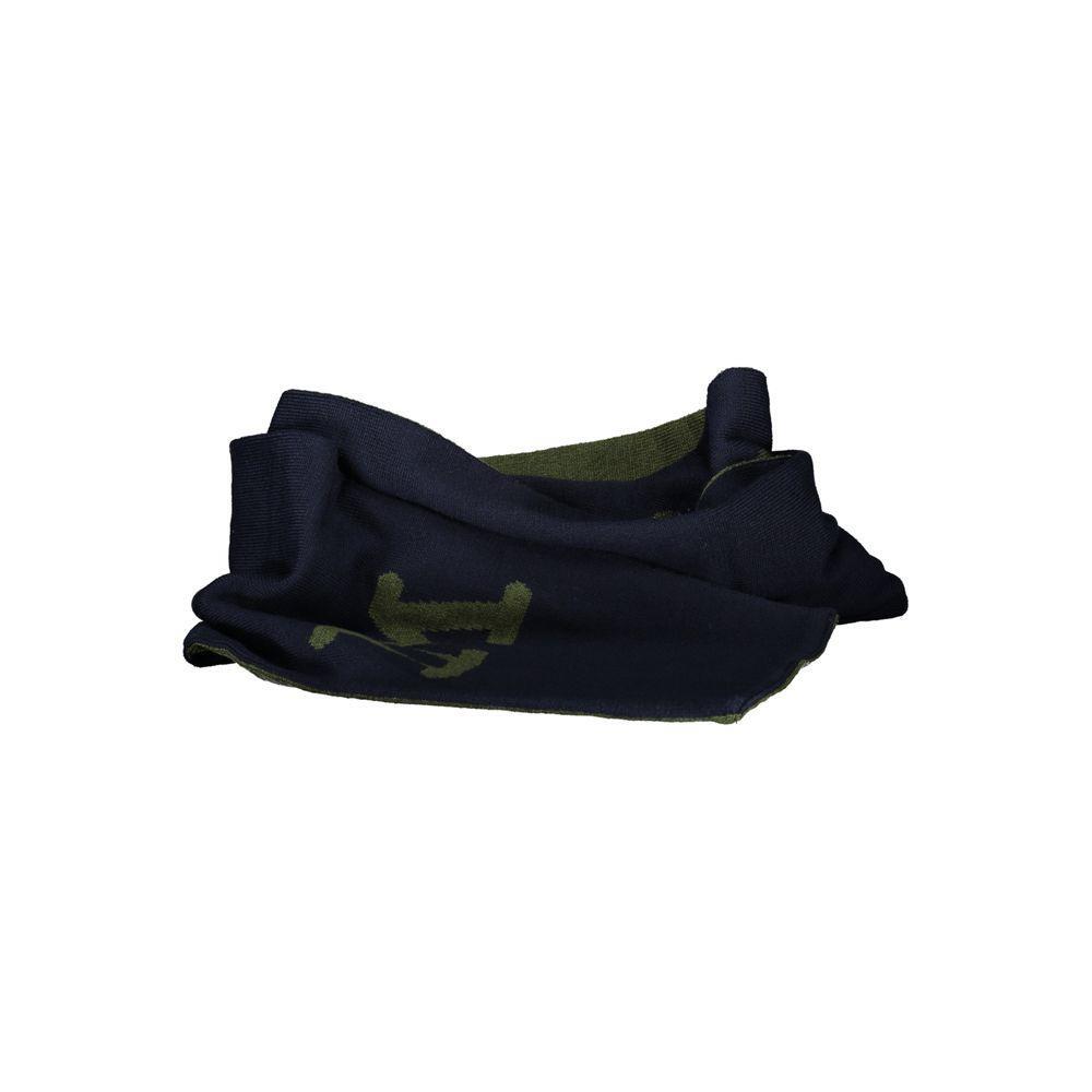 La Martina Green Polyester Scarf