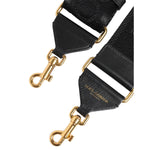 Dolce & Gabbana Black Solid Viscose Bag Shoulder Strap WMB556