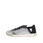 Dolce & Gabbana Black Silver NS1 Men Low Top Sneakers Shoes MV7435-43
