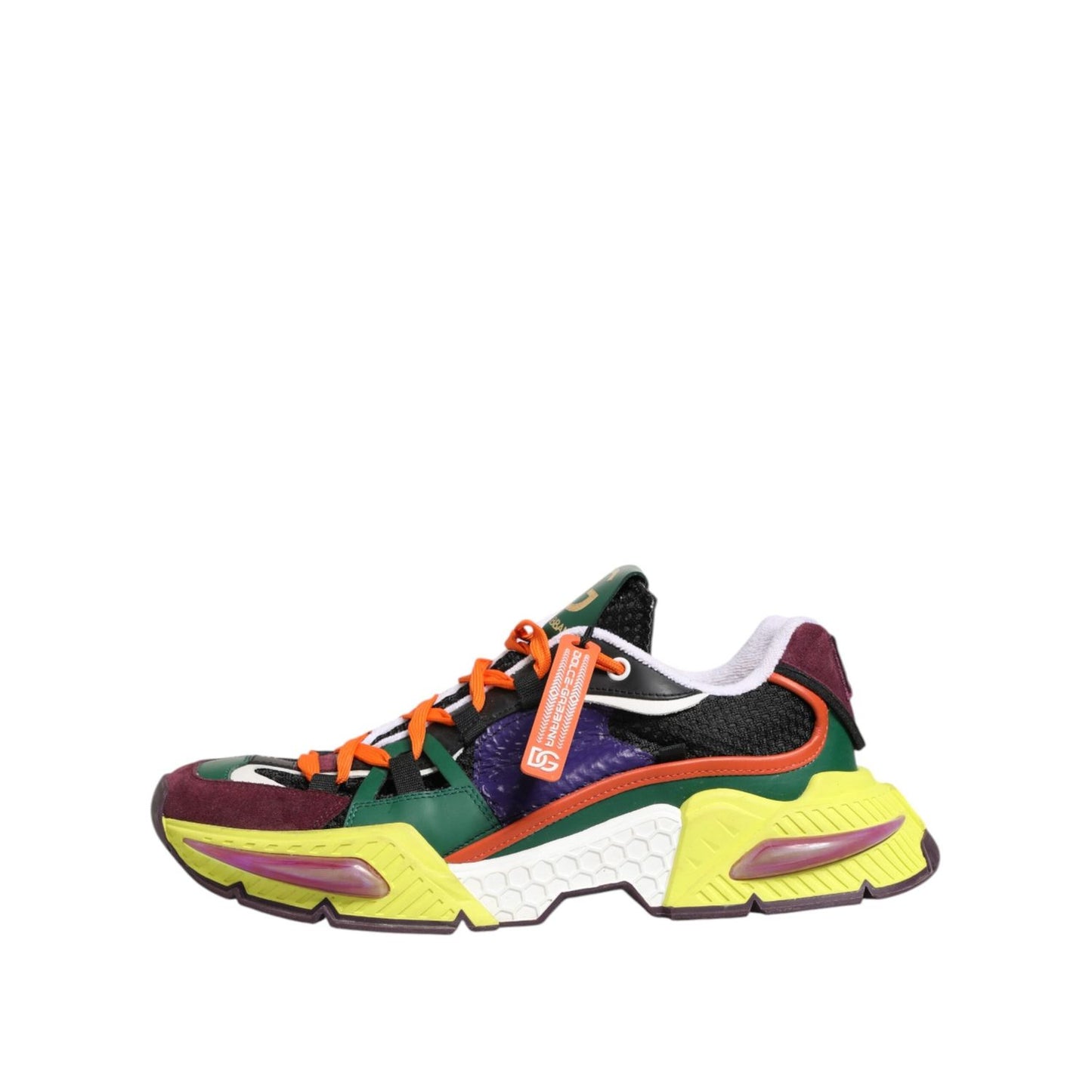 Dolce & Gabbana Multicolor Airmaster Men Sneaker Shoes MV7836-42.5