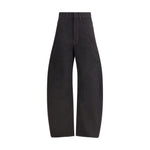 Lemaire Barrel Pants LE-PA1264LD1055BK999-IT38 | S
