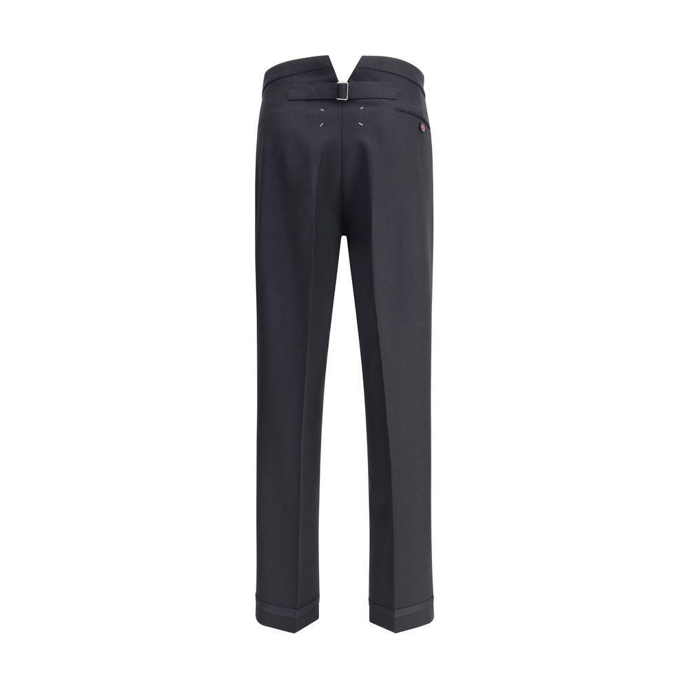 Margiela Wool pleated Pants MA-SI0KA0005S60307900-IT40 | M